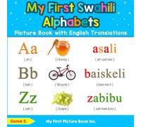 My First Swahili Alphabets Picture Book With English Translations