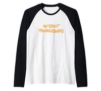 My First Thanksgiving Design Manche Raglan