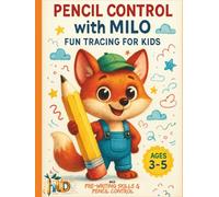 My First Tracing & Coloring Book with Milo the Fox: Fun Alphabet, Animals, and Activities for Kids Ages 3-5: Learn to Trace Letters, Draw Cute ... Creative Pages with Milo the Friendly Fox