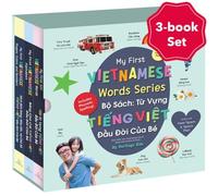 My First Vietnamese Words Series By Heritage Kids Press, Southern Saigon Dialect, Vietnamese Children Book, Baby Book for Kids, Vietnamese Books For Toddlers