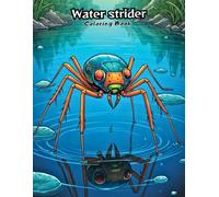 My First Water Strider Coloring Book: Big & Simple Bug Art for Little Hands!