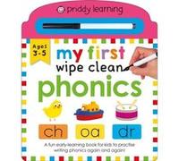My First Wipe Clean Phonics by Roger Priddy Roger Priddy (Auteur)