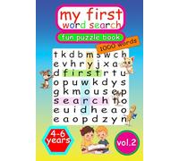 My First Word Search. 4-6 Years. 1000 Words. Vol. 2