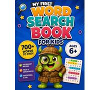 My First Word Search Book for Kids: Travel the World with Codey: A Puzzle Adventure with 700+ Words to Find Ages 6+
