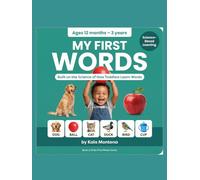 My First Words for Toddlers Ages 1-3: Science-Based Speech & Vocabulary Learning ( Book Series 2): A structured early learning system using real images, guided prompts, and repetition