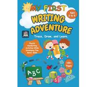 My First Writing Adventure- Trace, Draw, and Learn| Playful Handwriting Activities While Developing Fine Motor Skills| 100+ pages: Toddler, Pre-K, ... maze, practice, words, sight words, shapes