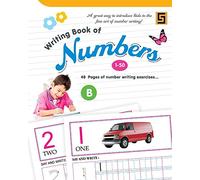 MY FIRST WRITING BOOK - NUMBERS - 1 - 50 (B)