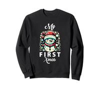 My First Xmas Noël Mignon Bonhomme de Neige Hiver Noël Sweatshirt