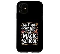 My First Year at Magic School 1st Grade Wizard Boys Girls Coque pour iPhone 11