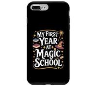 My First Year at Magic School 1st Grade Wizard Boys Girls Coque pour iPhone 7 Plus/8 Plus