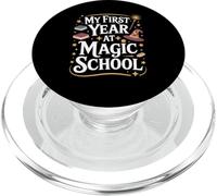 My First Year at Magic School 1st Grade Wizard Boys Girls PopSockets PopGrip pour MagSafe
