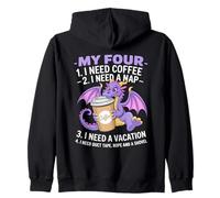 My Four Moods Describe Life Perfectly Sweat à Capuche