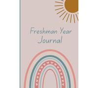 My Freshman Year Journal: Memory books, Graduation Gifts, College Gifts, High School Gifts: boho aesthetic
