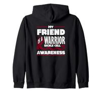 My Friend is A Warrior Faucille Cell Awareness Sweat à Capuche