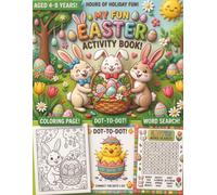 My Fun Easter Activity Book: Easter Stocking stuffers & Easter Baskets Activity Book for Kids Ages 4-8, Large 8.5x11”, 112 pages, 80+ puzzles, ... classrooms, and spring break activities.