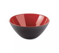 Guzzini, Récipient L Ø25 'My Fusion', Ø25 x h10,5 cm, Noir/Rouge