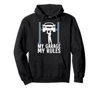 My Garage My Rules Car Technician Car Repair Car Lover Sweat à Capuche