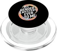 My Gender A Mystery Even to Me Expression d'identité PopSockets PopGrip pour MagSafe