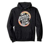My Gender A Mystery Even to Me Expression d'identité Sweat à Capuche