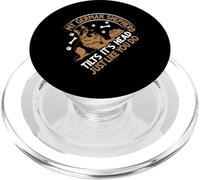 My German Shepherd Tilts Its Head Just Like You Do PopSockets PopGrip pour MagSafe
