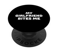 My Girlfriend Bites Me PopSockets PopGrip Adhésif