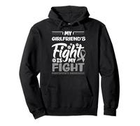 My Girlfriend's Fight My Fight My Fight Parkinson 's Awareness Sweat à Capuche