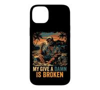 My Give a Damn is Broken Carefree Humour Coque pour iPhone 14 Plus