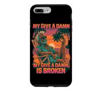My Give a Damn is Broken Carefree Humour Coque pour iPhone 7 Plus/8 Plus