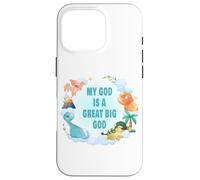 My God is a Big God - Christian Faith Kids & Adult Dinosaur Coque pour iPhone 16 Pro