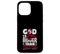 My God is Bigger Than Faucille Cell Coque pour iPhone 13 Pro Max