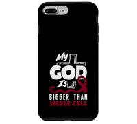 My God is Bigger Than Faucille Cell Coque pour iPhone 7 Plus/8 Plus