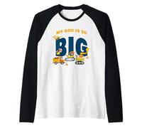 My God is So Big - Construction Kids Christian Faith Animals Manche Raglan