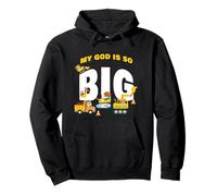 My God is So Big - Construction Kids Christian Faith Animals Sweat à Capuche