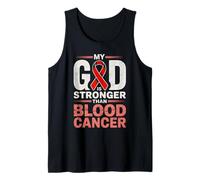 My God is Stronger Than Blood Cancer Religiious Débardeur