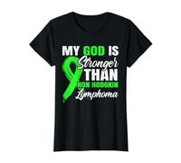 My God is Stronger Than Non-Hodgkin Sensibilisation au Lymphoma T-Shirt Graphique avec Valeur