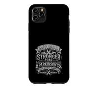 My God is Stronger Than Parkinson 's Awareness Christian Coque pour iPhone 11 Pro Max