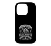 My God is Stronger Than Parkinson 's Awareness Christian Coque pour iPhone 14 Pro