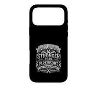 My God is Stronger Than Parkinson 's Awareness Christian Coque pour iPhone 17 Pro Max