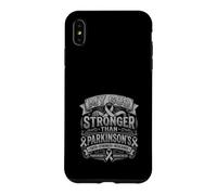 My God is Stronger Than Parkinson 's Awareness Christian Coque pour iPhone XS Max