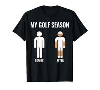 My Golf Season Amusant Golf Golf Lover Tan Golf Lover T-Shirt
