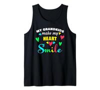 My Grandkids Make My Heart Smile - Sweet Saying Grandma Débardeur