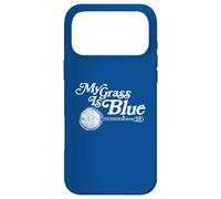 My Grass is Blue! Retro Banjo Bluegrass Typography Shirt Coque pour iPhone 17 Pro Max