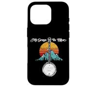 My Grass is Blue Retro Rocky Mountain Banjo Bluegrass Coque pour iPhone 16 Pro