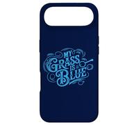 My Grass is Blue Vintage Bluegrass Banjo Coque pour iPhone Air