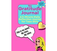 My Gratitude Journal - A 5-Minute Daily Reflection Journal for Teen Girl - PopArt Pink Edition: Boost Self-Worth, Spark Positivity & Grow Inner ... (6x9", 120 Pages) Great gift for Birthday