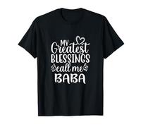 My Greatest Blessings Call Me Baba Serbe Ukrainian Grandma T-Shirt
