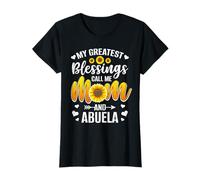 My Greatest Blessings Call Me Mom and Abuela Tournesol T-Shirt