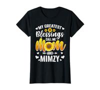 My Greatest Blessings Call Me Mom and Mimzy Tournesol T-Shirt