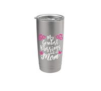 My Greatest Blessings Call Me Mom, Fête des Mères, Mère Gobelet isotherme en acier inoxydable double paroi