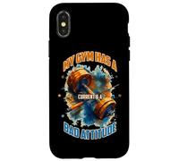 My Gym Has a Current and a Bad Attitude Coque pour iPhone X/XS